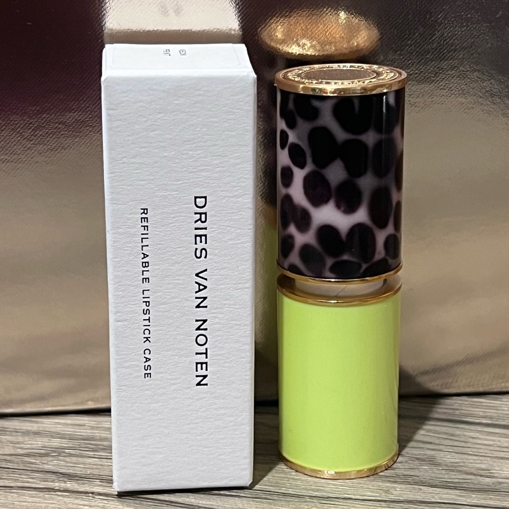 Dries Van Noten Refillable Lipstick Case In Neón Print  BNIB